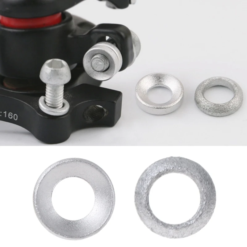 Комплект из двух штук Толщина 0 3 мм Велосипедный тормозной суппорт прокладка