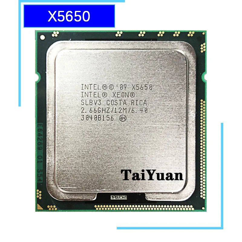 Процессор Intel Xeon X5650 2 667 ГГц шестиядерный 12 M 95 W LGA 1366|Процессоры| |