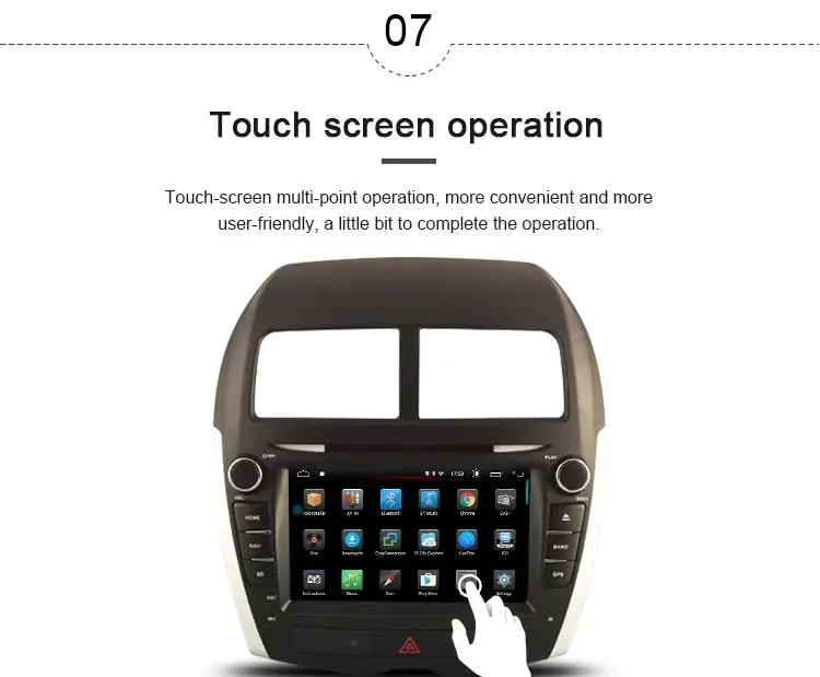 JDASTON Android 10,0 автомобильный dvd-плеер для Mitsubishi ASX 2011- peugeot 4008 Citroen C4 Мультимедиа gps 2 Din автомагнитола стерео