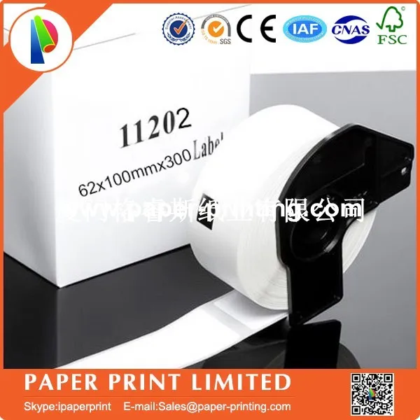 200 Rolls Compatible DK-11202 Label 62mm*100mm for Brother Printer All Come With Plastic Holder 300Pcs/Roll | Компьютеры и офис