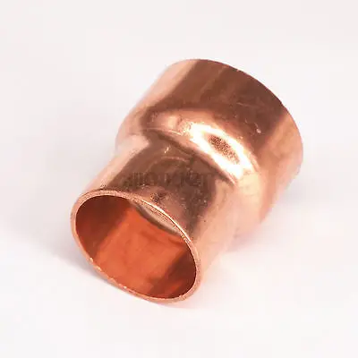 

35x28mm Air Conditioner Copper Piping System Reducing Straight Coupling Connectors Pipe Fitting