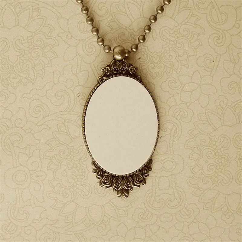 sublimation custom-made picture necklace pendant court style custom photos thermal transfer factory price 100pieces/lot M27 | Украшения и