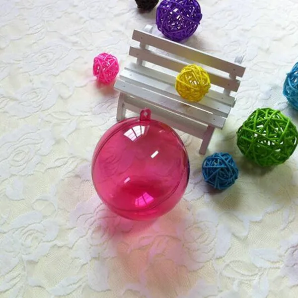 Рождественская елка украшение красочный шар 3 размера коробка прозрачные