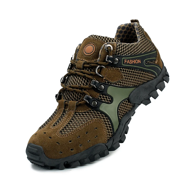 Мужские дышащие походные кроссовки мужские горные Трекинговые спортивная обувь