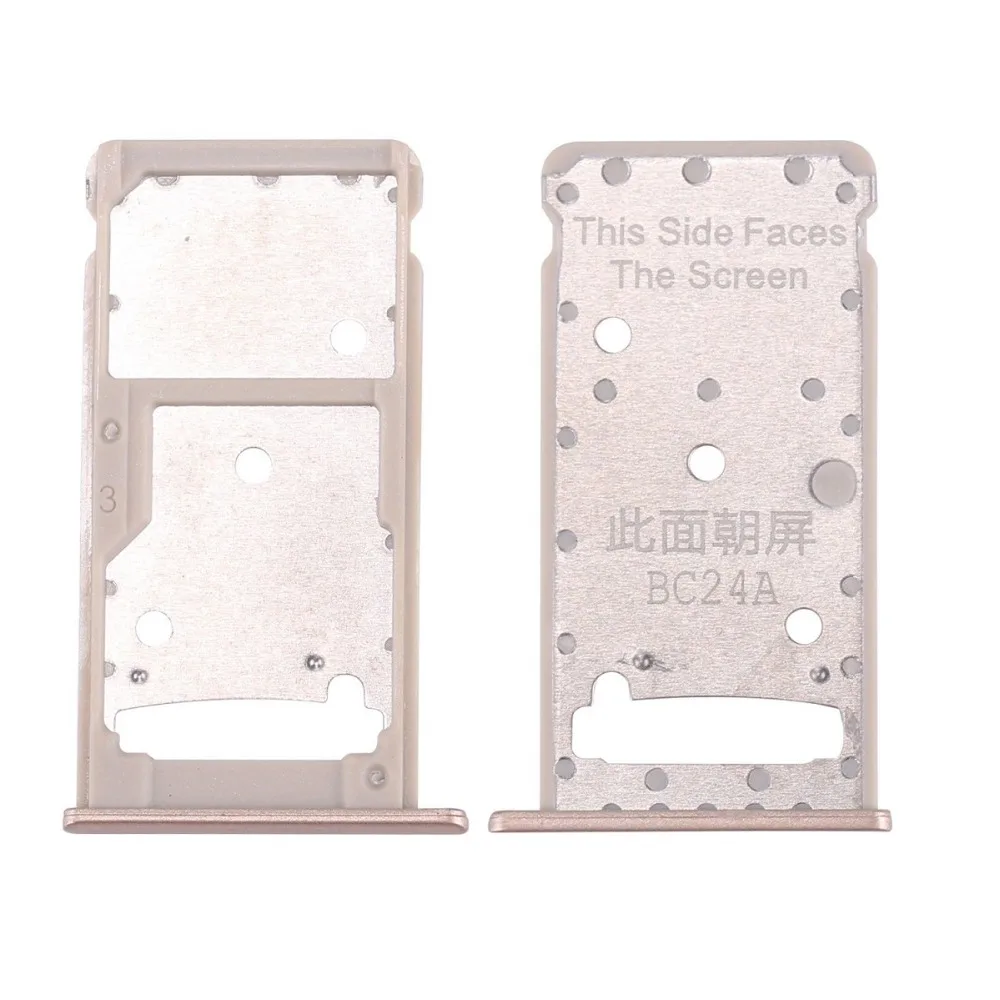 Для Huawei Y7/Enjoy 7 Plus/Y7 Prime серый/черный/золотой/розовое золото цвет SIM Micro SD Держатель