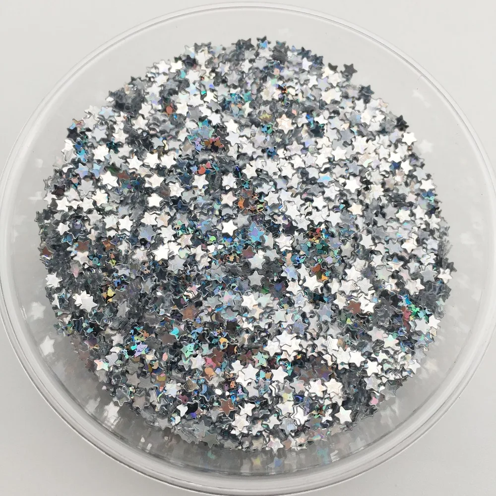 100 г/1 кг 3 мм звездообразные ПВХ блестки ленточки для маникюра/шитья/свадебного декора конфетти.