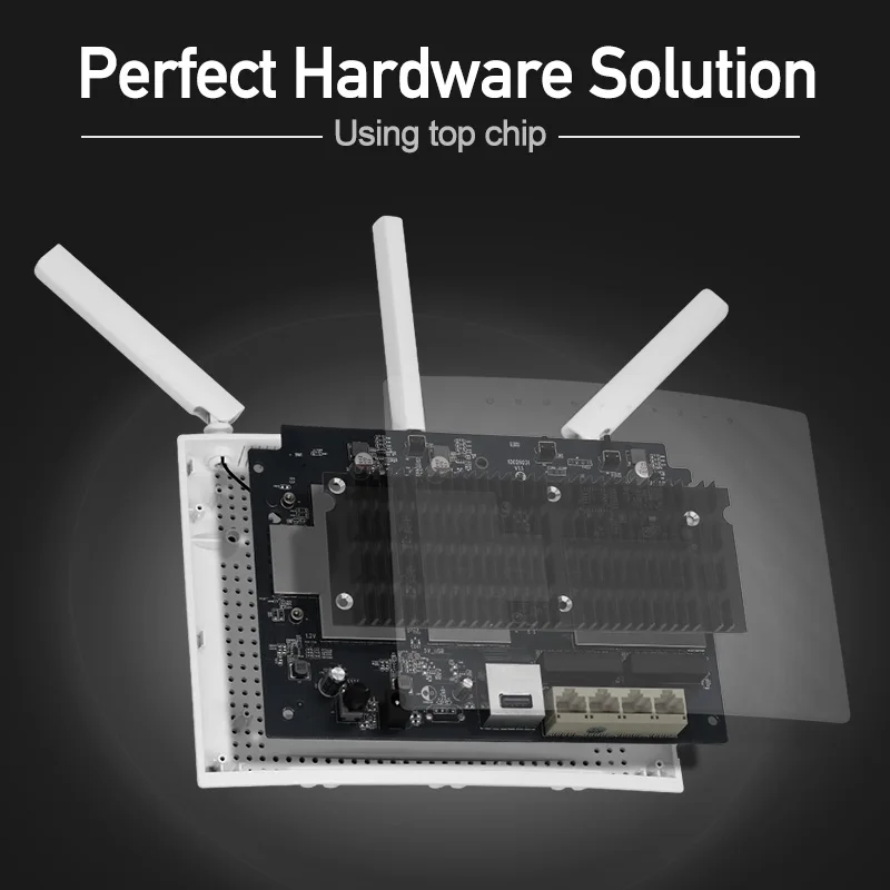 Tenda AC15 1900 гигабитный Wi Fi маршрутизатор РЕТРАНСЛЯТОР Broadcom Процессор 128 м DDR3 1WAN + 3LAN