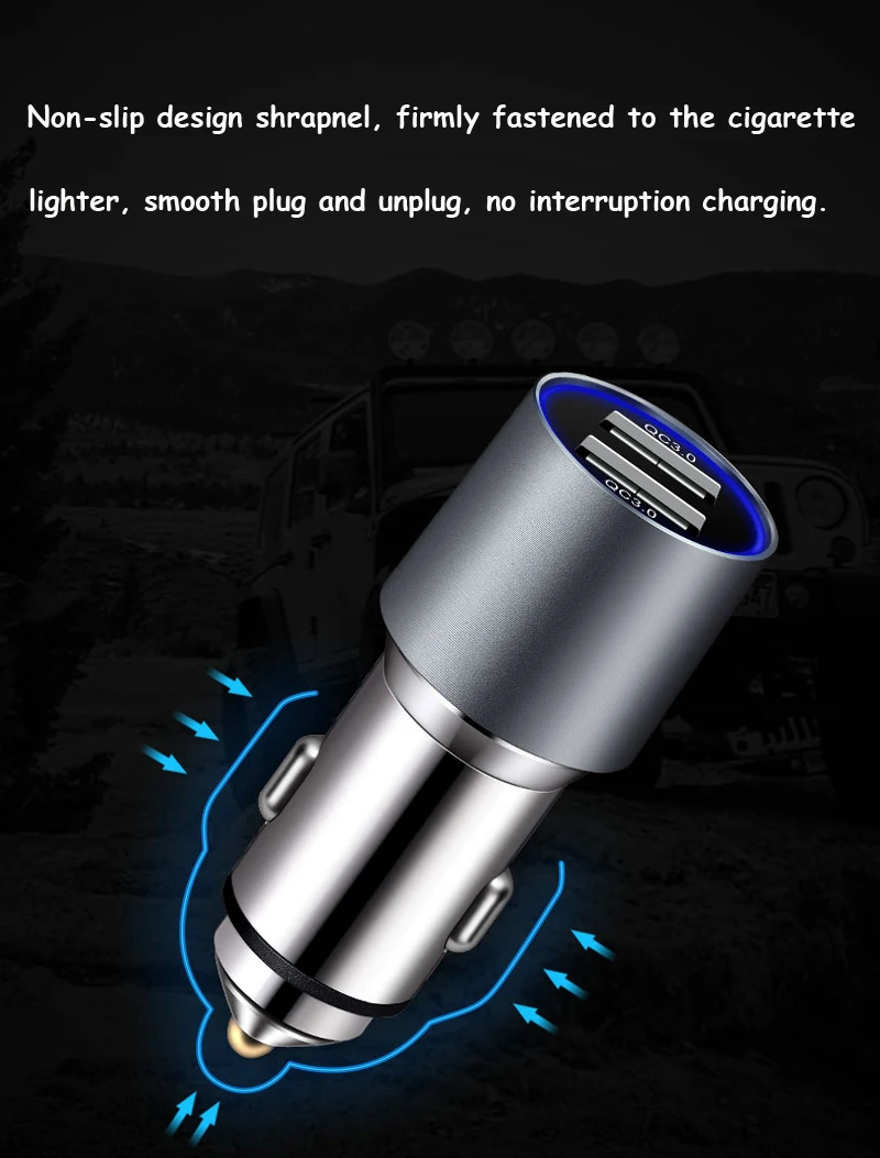 72 Вт автомобильное зарядное устройство PD QC 3,0 Быстрая зарядка USB type C безопасный быстрый мобильный телефон планшет ноутбук MP3 gps зарядка 1ABF