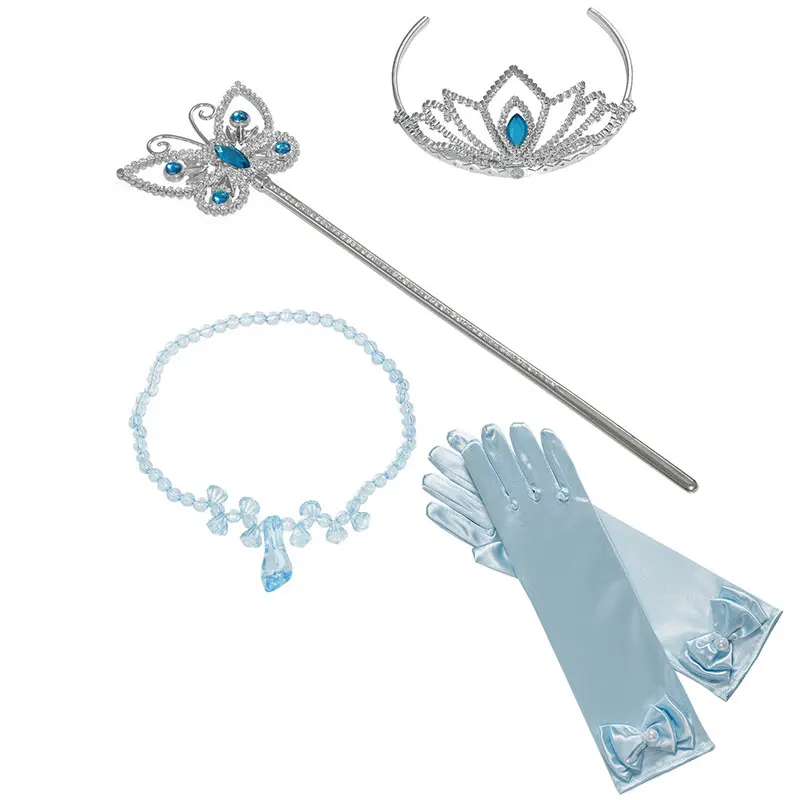 Butterfly Accessory Маскарадный костюм принцессы Золушки с капюшоном и накидкой на день рождения, платье Золушки для девочек 4, 5, 6, 7, 8, 9, 10, 11, 12 лет - Цвет: Butterfly Accessory