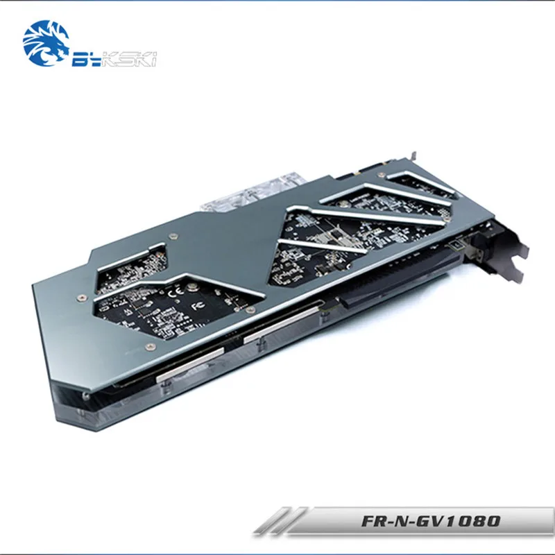 Bykski полный охват блок GPU воды для Gigabyte GTX1080 GTX1070 GTX160 Графика карты FR N GV1080|gpu water