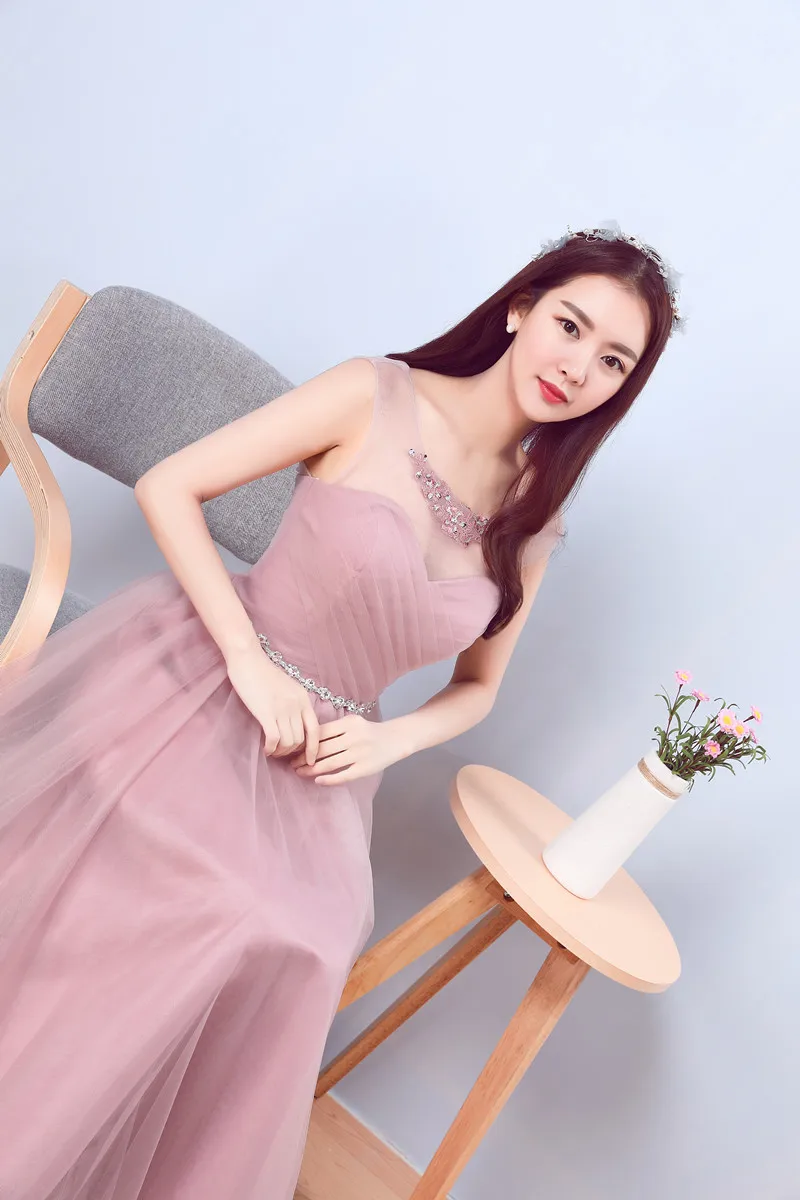 Robe de soiree, вечернее платье без рукавов на шнуровке с кристаллами, платья для выпускного вечера, вечерние платья, индивидуальный заказ
