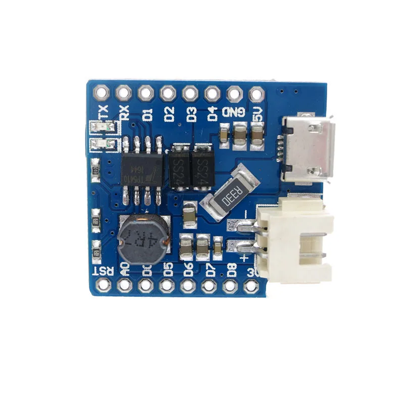 Wemos D1 Мини Защита аккумулятора USB один литиевый аккумулятор Зарядка Boost модуль с
