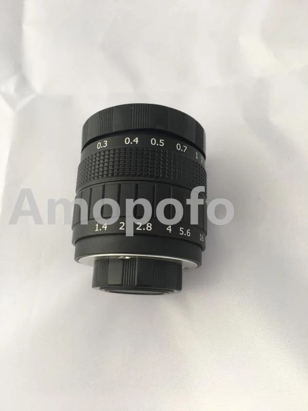 Черный 50 мм f1.4 CCTV TV Lens C mount для Olympus PEN E-P6/E-PL7/E-PL6/E-PL5/E-PM3/E-PM2/E-PL3 + C-M4/3 2 макрокольца |