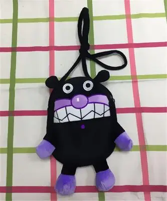 Bacteria boy Модный мультяшный рюкзак/сумка Kumamon Anpanman Пикачу Мой сосед Тоторо для подростков мальчик и девочка Холст плюшевый рюкзак/сумка - Цвет: Bacteria boy