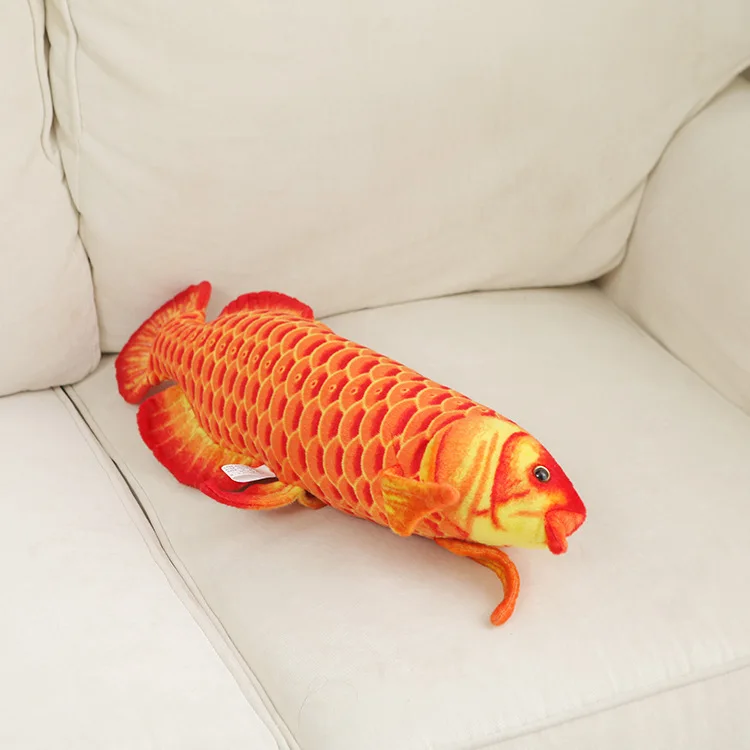 Фото Милая плюшевая имитация рыбы игрушка Красная рыба кукла в подарок около 65 см 2747 |