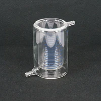 200ml laboratory jacketed borosilicate glass beaker double layer beaker for photocatalytic experiment