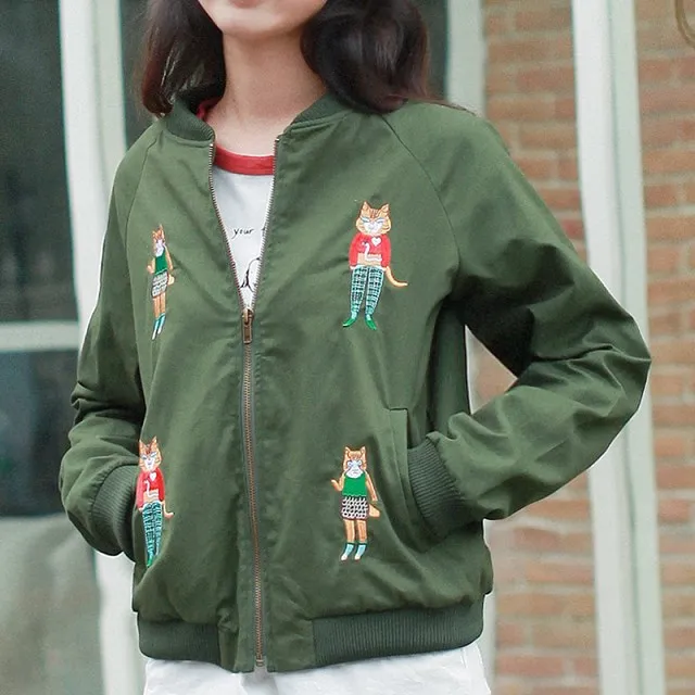 Весна Осень Новые поступления Женская куртка корейский повседневное Свободное