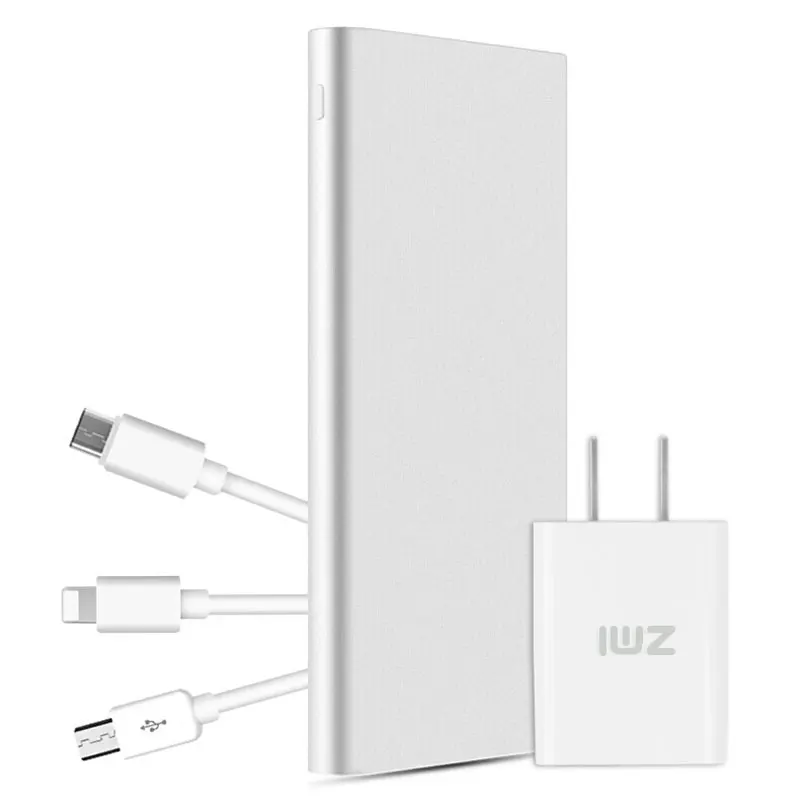 ZMI Оригинальное быстрое устройство для зарядки 5 V 2A выход складной USB зарядное с