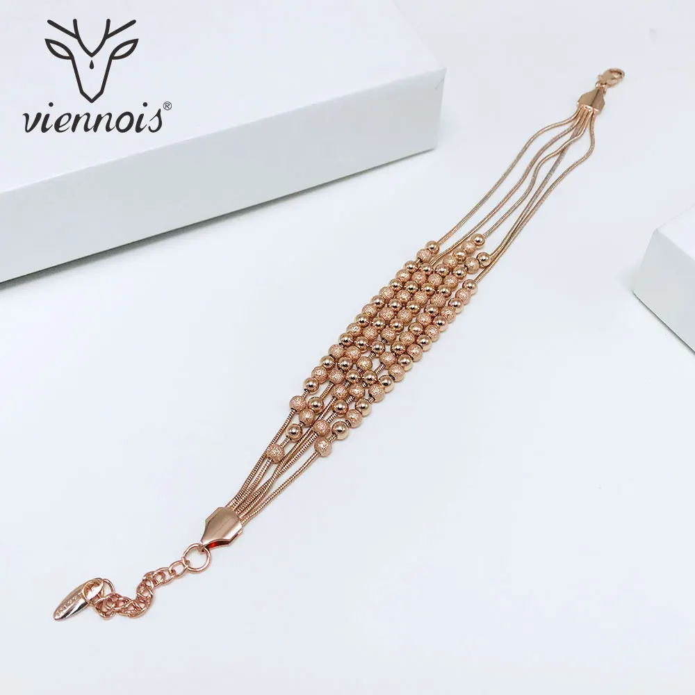 Viennois браслет и браслеты для женщин розовое золото/золотой цвет/серебряный цвет