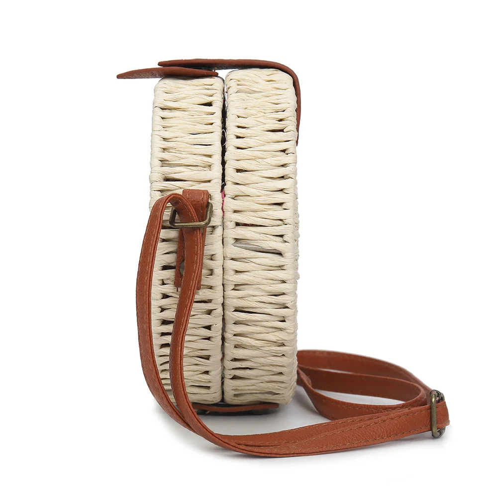 Женская винтажная плетеная Сумка-тоут LBY2019 | Багаж и сумки