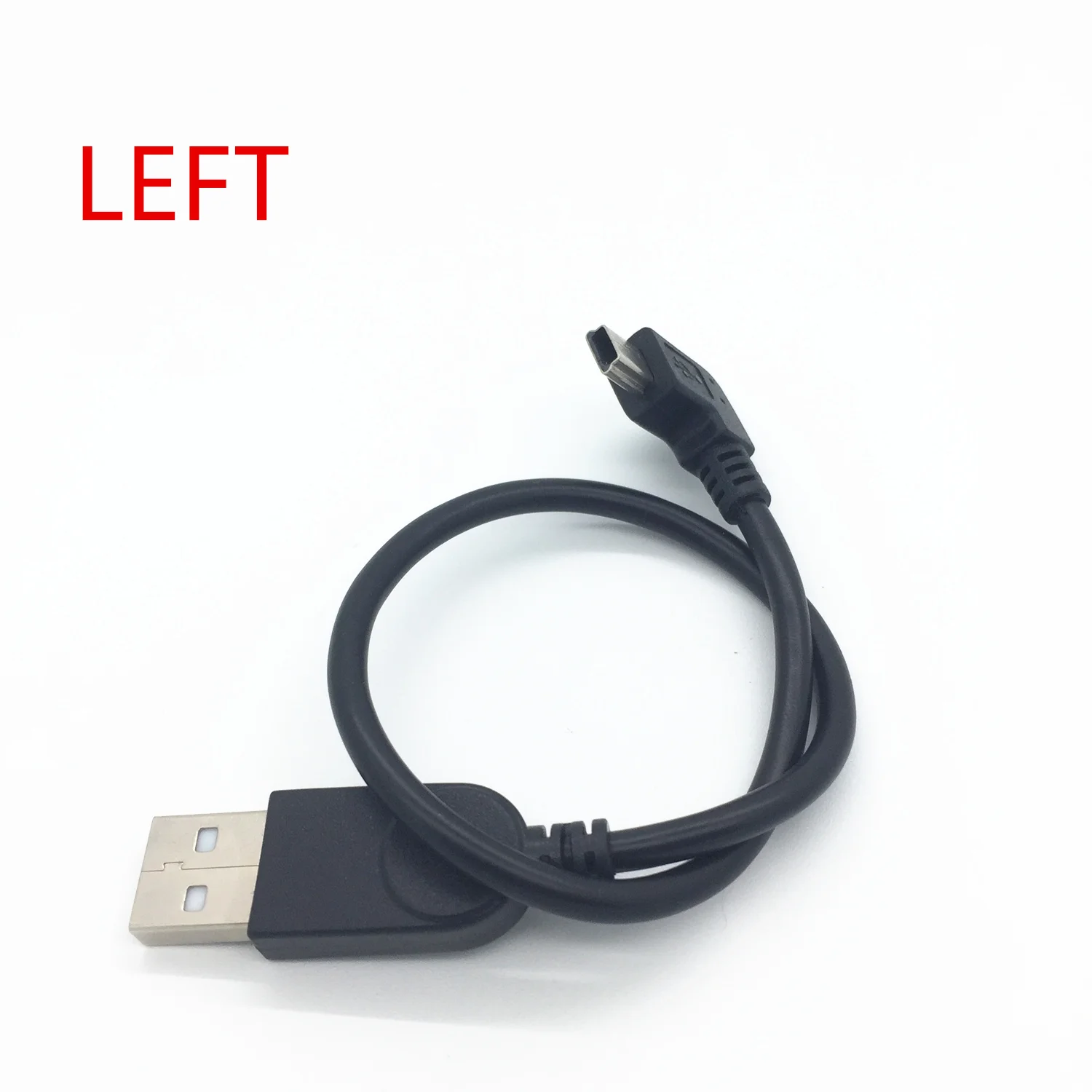 90 градусов левый угол Тип USB Женский к Мини B (Папа) 5 контактный кабель