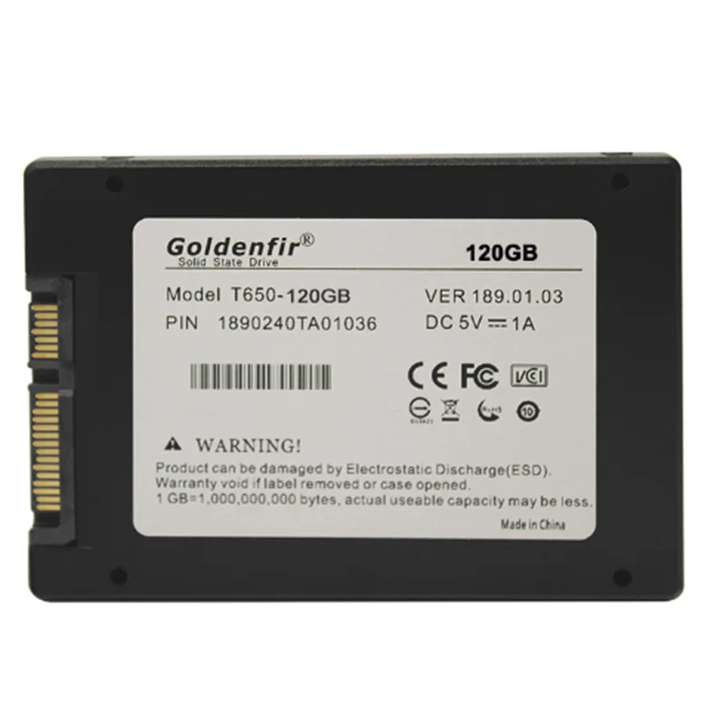 Goldenfir SSD SATA3 2.5 inch 1TB 960GB 480G 240GB 120GB 60GB Hard Drive Disk HD HDD Disc Solid State Disks 2.5 " Internal SSD images - 6