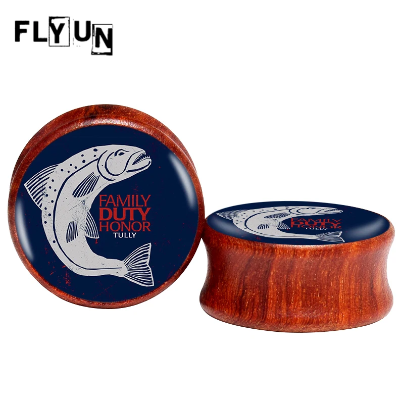 2 шт./лот Игра престолов красный сандал седло ухо Вилки и плоть туннель