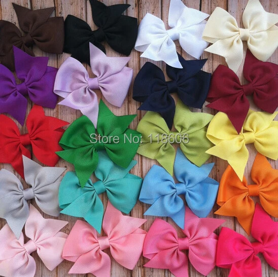 

100PCS/lot Pinwheel Hair Bows (Medium) Free Shipping