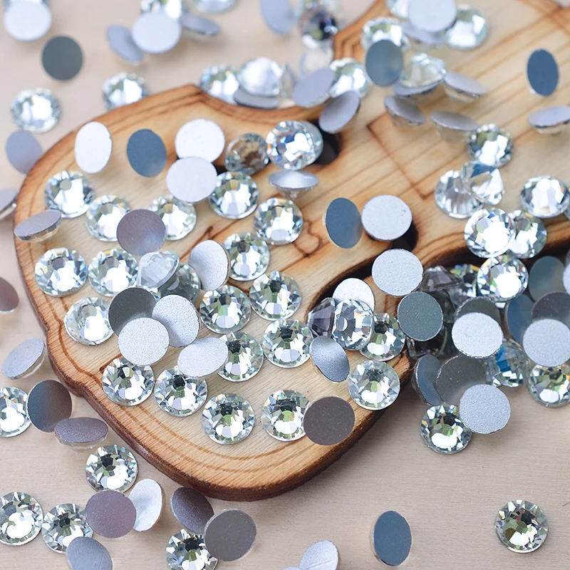 

Flat Back Rhinestone Crystal Strass Clear Crystal 50pcs ss20 4.6-4.8mm Non hotfix Nail Art Rhinestones