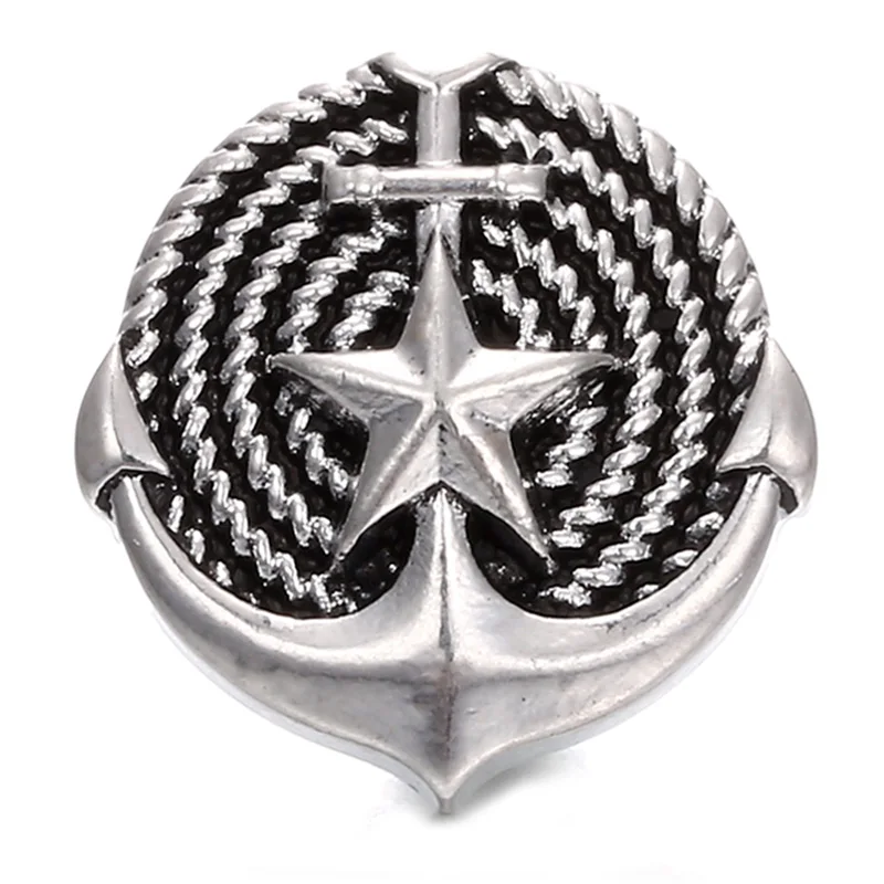 

10pcs/lot The Bloomer Snap Jewelry Antique 18MM Metal Snap Buttons for Snap Bracelet Bangle for women