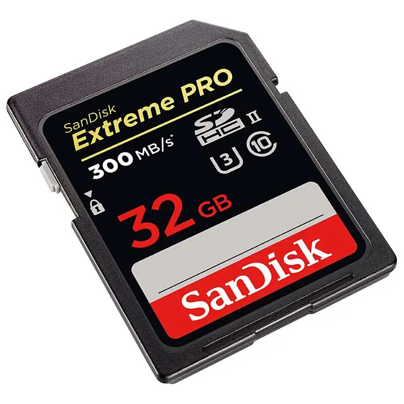 Sandisk Extreme Pro 32 Гб SDHC UHS-2 U3 класс 10 карта флэш-памяти скорость до 300 для цифровой