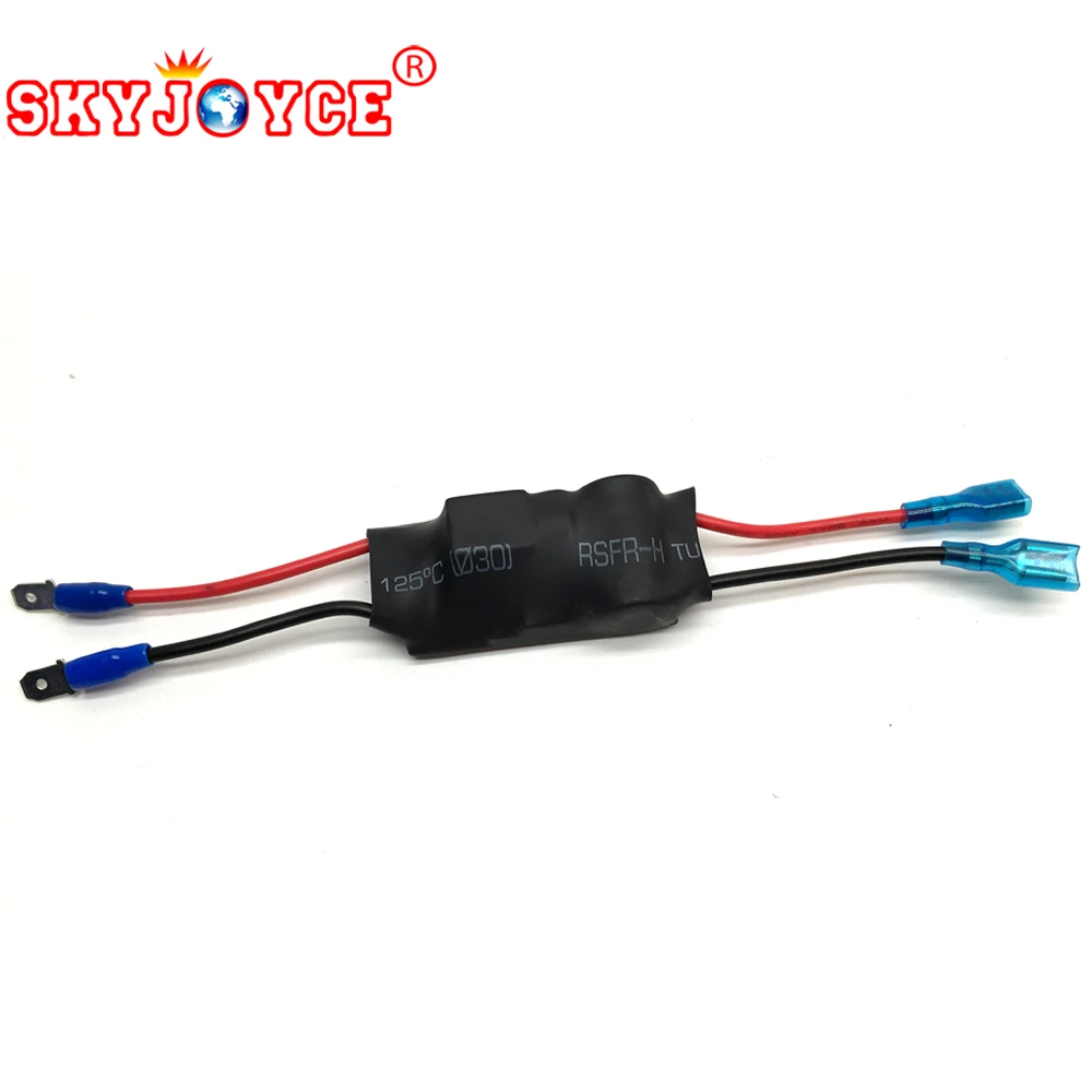 SKYJOYCE 2X HID круглый балластный декодер скрытый предупреждающий компенсатора без