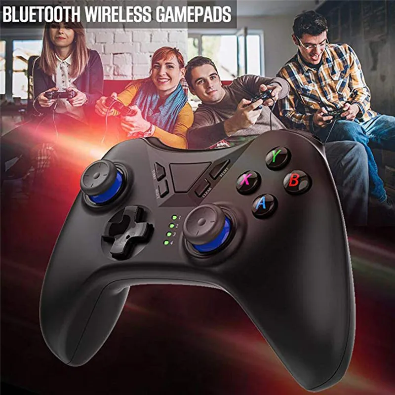 Джойстик с вибрацией контроллер для kingd переключатель беспроводной Bluetooth V3.0 геймпад с двойной вибрацией Поддержка PC PS3 tv Box