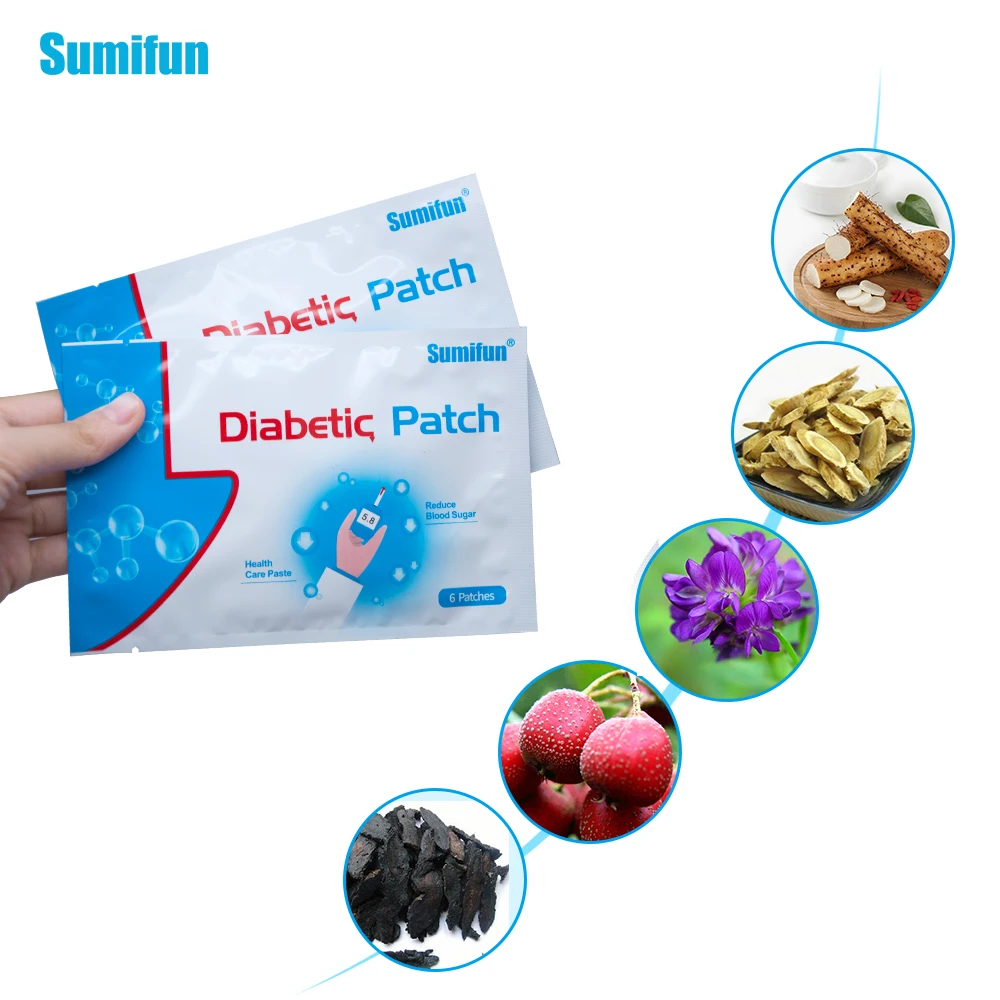 54 шт. = 9 пакетов Sumifun новинка лечение диабетиков травяное диабета уменьшение