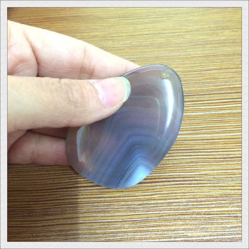 Оптовая продажа 10 шт. Натуральный Полудрагоценный камень модный серый в форме