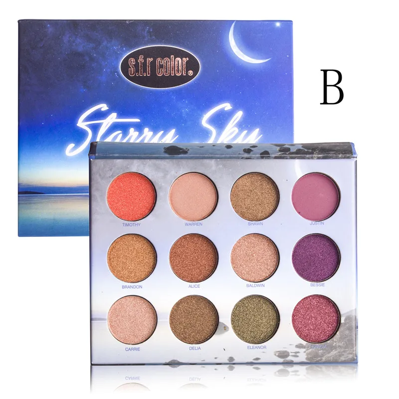New Glitter Eyeshadow Makeup Pallete Matte Eye Shadow Shimmer Make up Powder Pigment Nude Sombras Magnetic Palette Cosmetics |