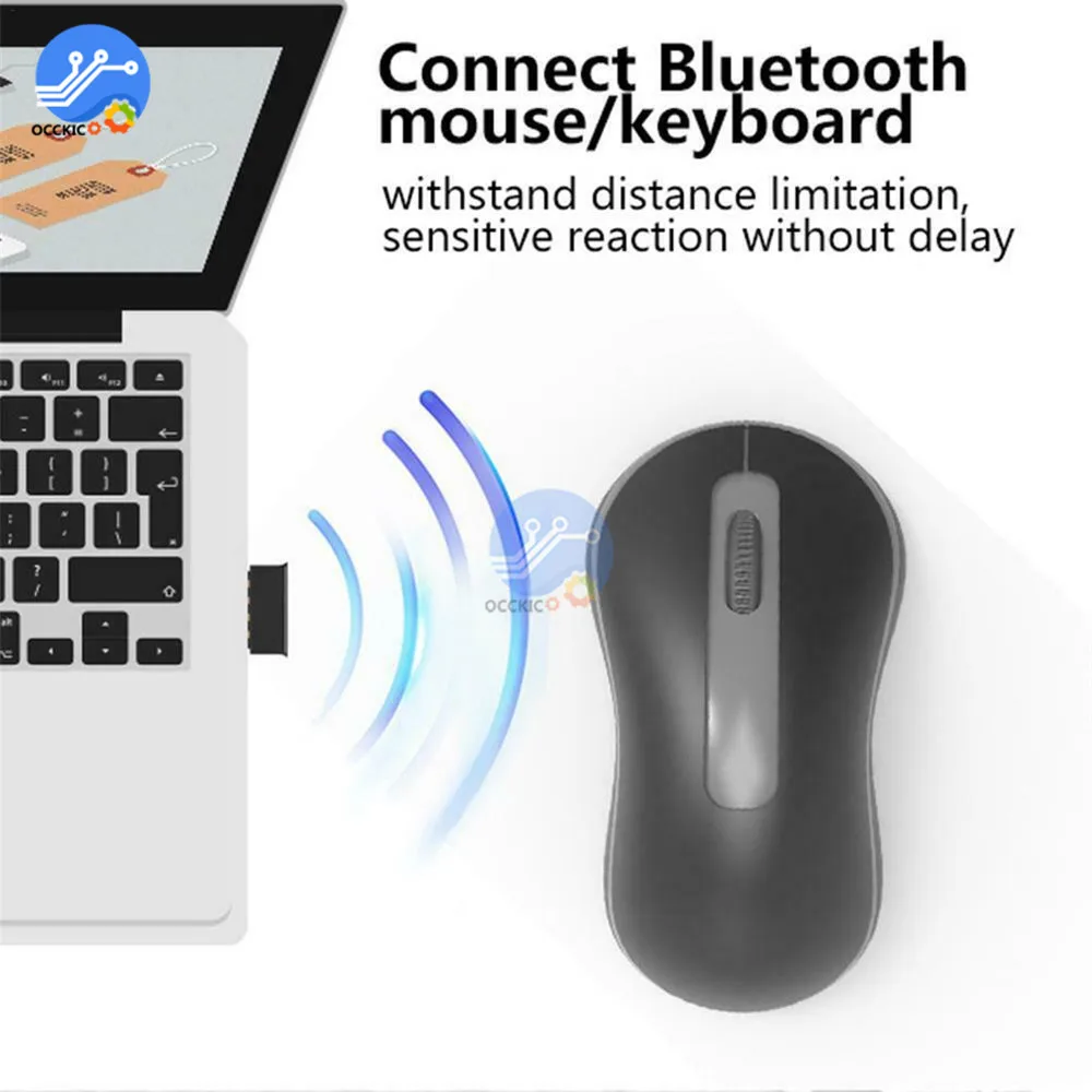 USB Bluetooth V5.0 беспроводной адаптер ключа для Windows PC ноутбук мышь клавиатура приемник Bluetooth передатчик с драйвером постоянного тока