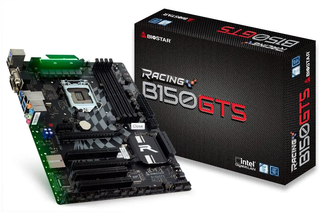 Для BIOSTAR B150GT5 оригинальная новая материнская плата B150 LGA 1151 поддержка G4560 SATA3 64G USB3.0