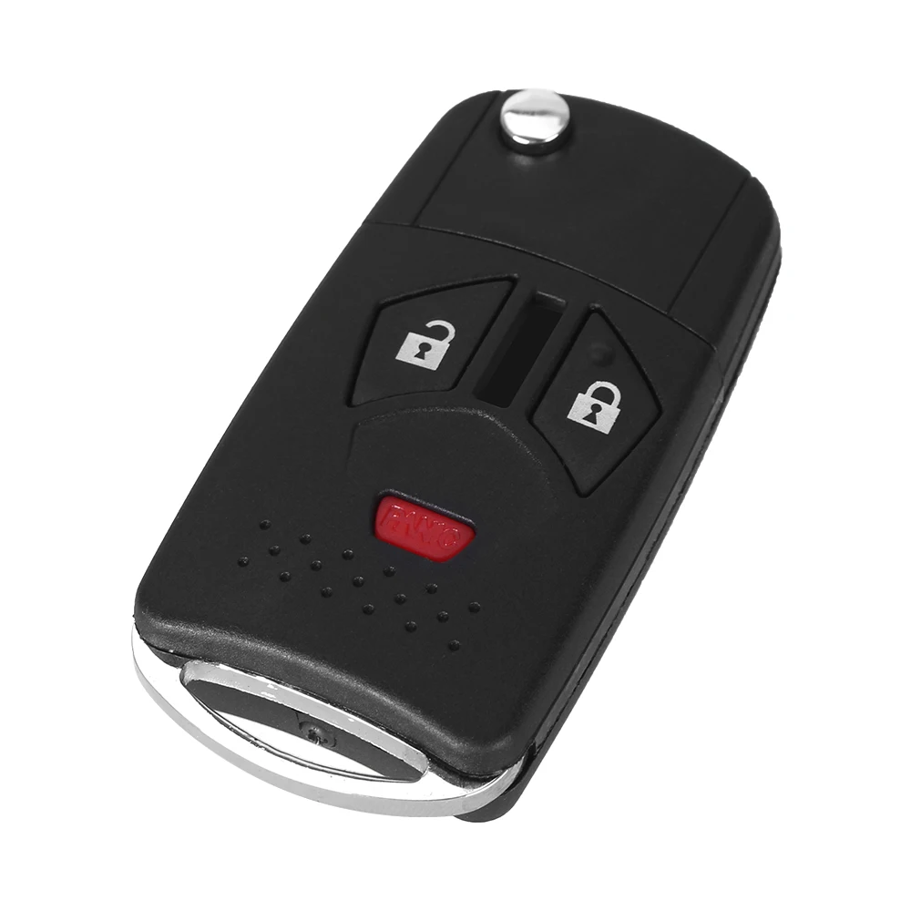 DANDKEY 3 кнопки для Mitsubishi Автомобильный Дистанционный чехол ключей откидной