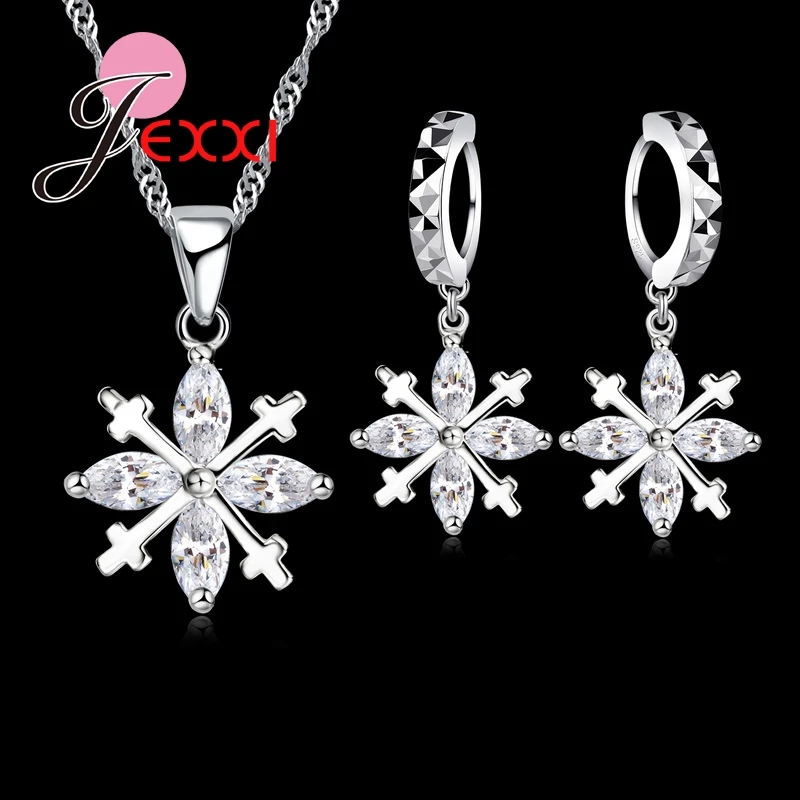 Комплект из колье и серёг серебра 925 пробы|jewelry sets|jewelry sets weddingset jewelry wedding |