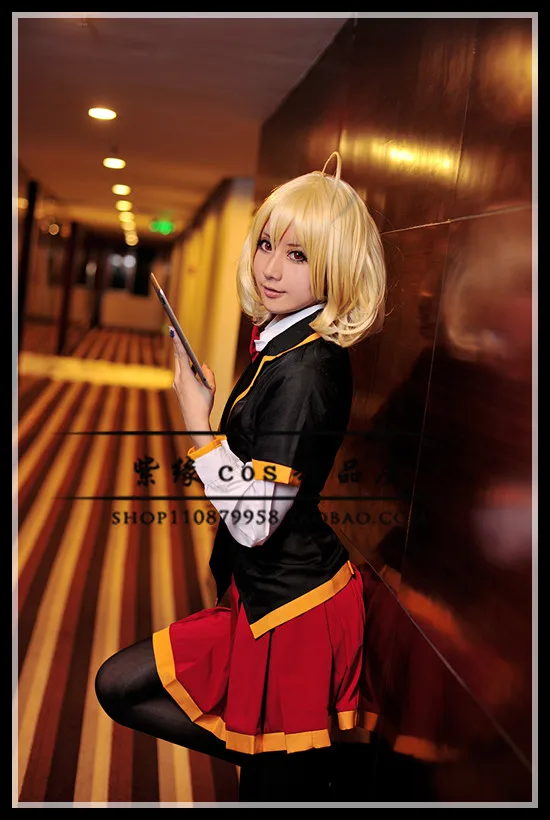 Фото Riddle Story of Devil Akuma no Riddle Hashiri Nio Косплей Костюм Школьная форма по индивидуальному заказу для Хэллоуина, рождественской вечеринки, потому что №2