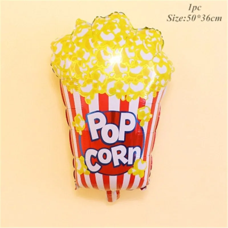 Popcorn 1 шт пивная чашка фольга фон для фотосессий-воздушный шар для вечерние принадлежности, день рождения украшения для взрослых - Цвет: Popcorn