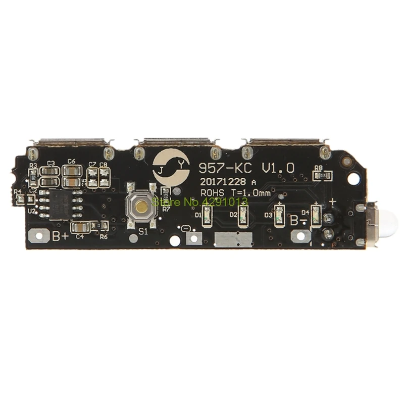 5V 2.1A 3 USB зарядное устройство для аккумулятора печатная плата модуля повышающая