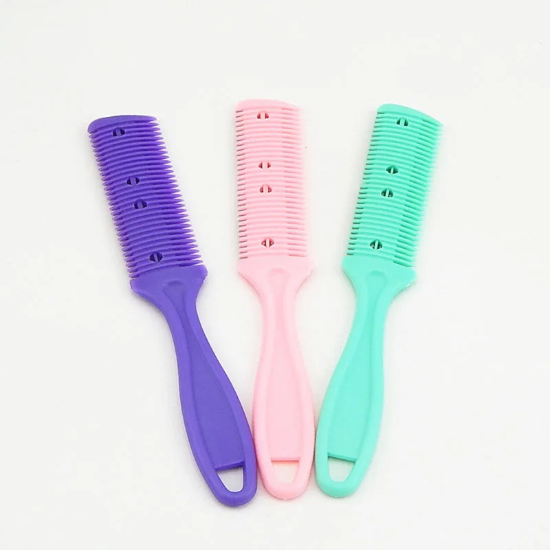 Профессиональный триммер расческа двойная боковая резка тонкое лезвие для