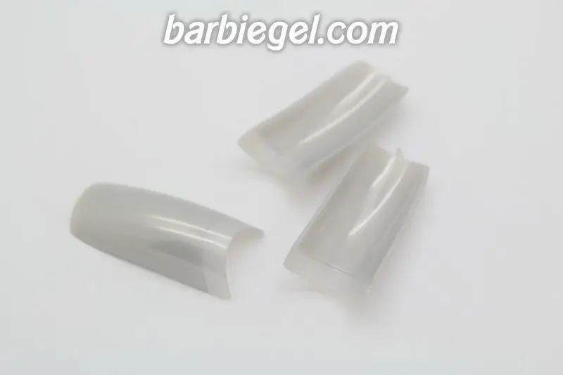 500 шт./упак. оптовая продажа искусственные ногти серебряного цвета наконечники