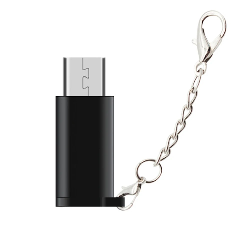 Зарядное устройство для телефона type C Micro с шнур связки ключей Разъем Портативный