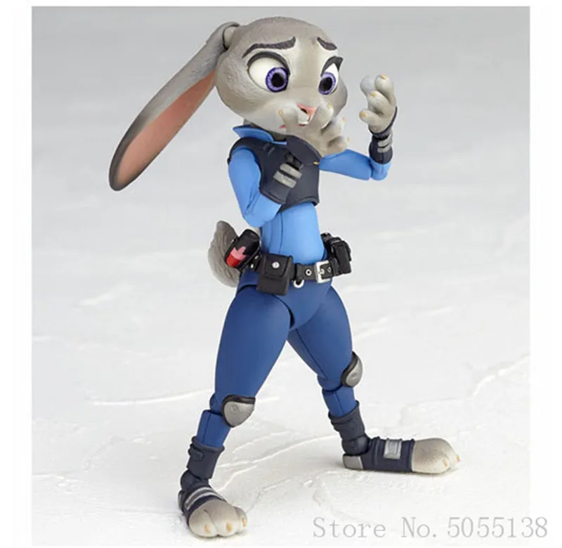 12 см кролик Джуди из «зверополиса» Hopps Кукла Статуэтка аниме из поливинилхлорида Коллекция Модель игрушки фигурка для друзей подарок