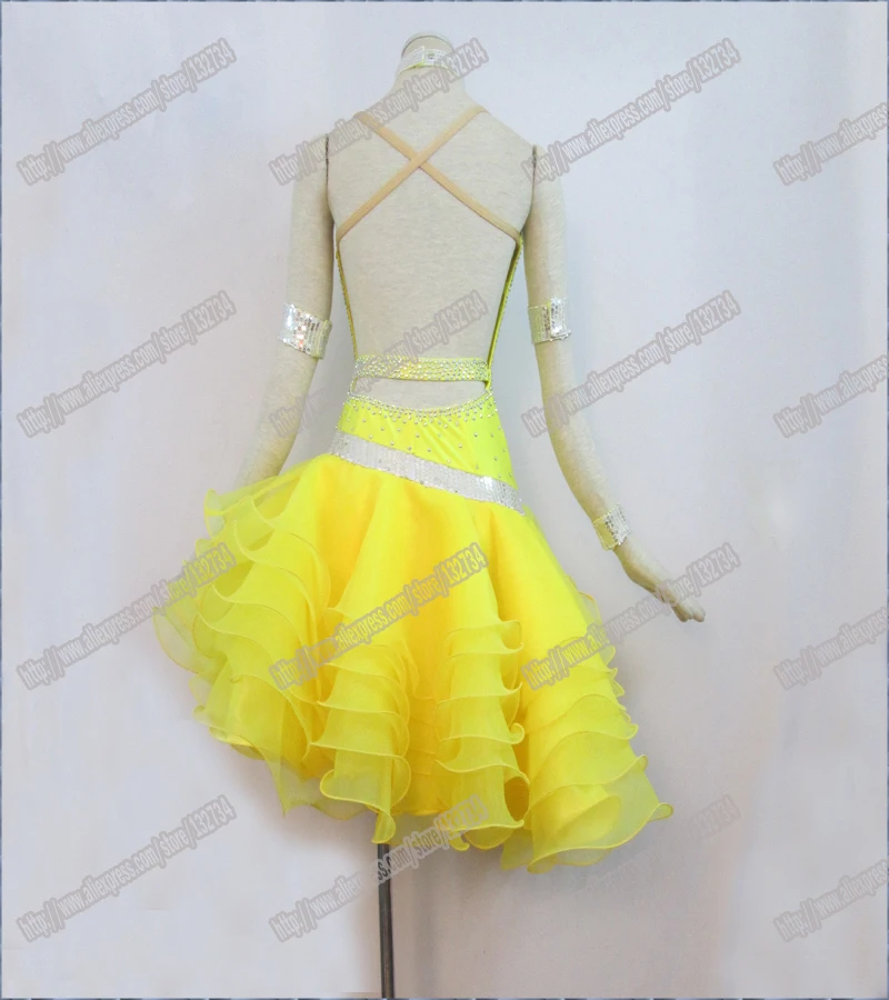 

Hot sales! Free shipping Latin dance dress,tango salsa samba dance dress,latin dance wear L-0050