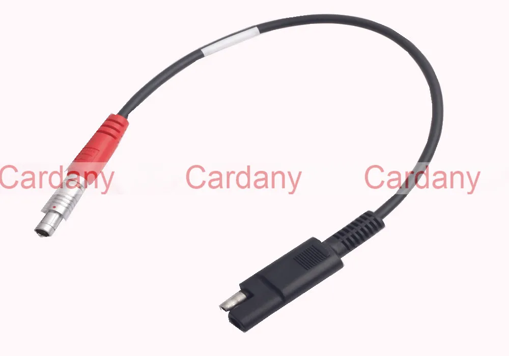 A00302 для Topcon SAE + 5 контактный силовой кабель Hiper & Lite GPS к 2 контактному разъему|connector