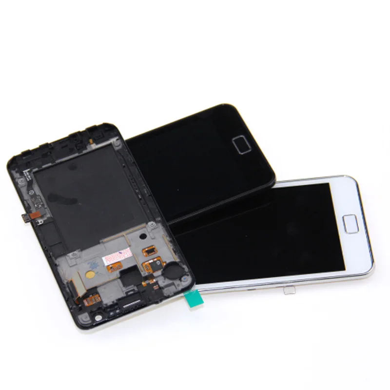 Для samsung Galaxy S2 I9100 ЖК дисплей Сенсорный экран для плюс I9105 S с цифровым